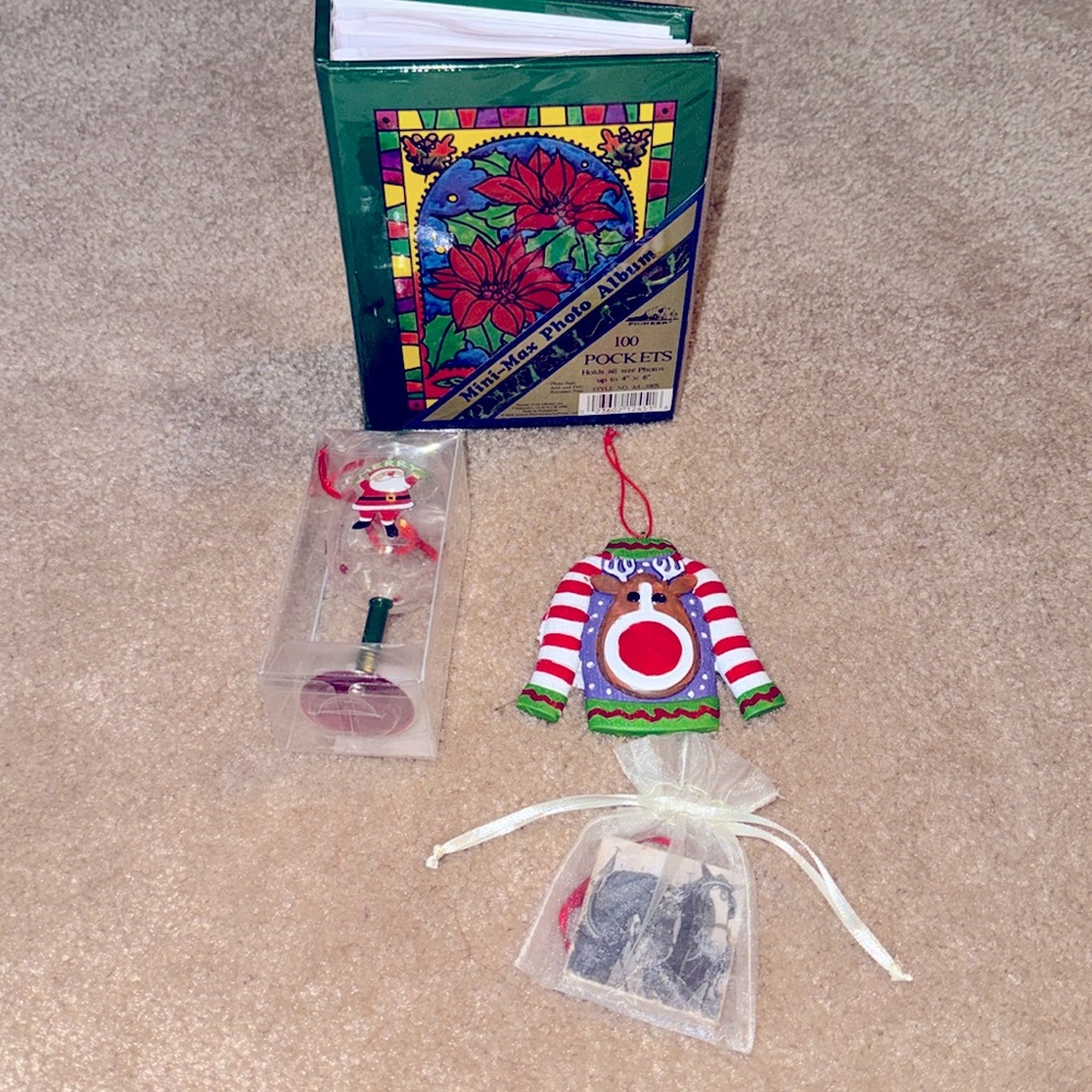 Christmas Containers, 4 Pieces